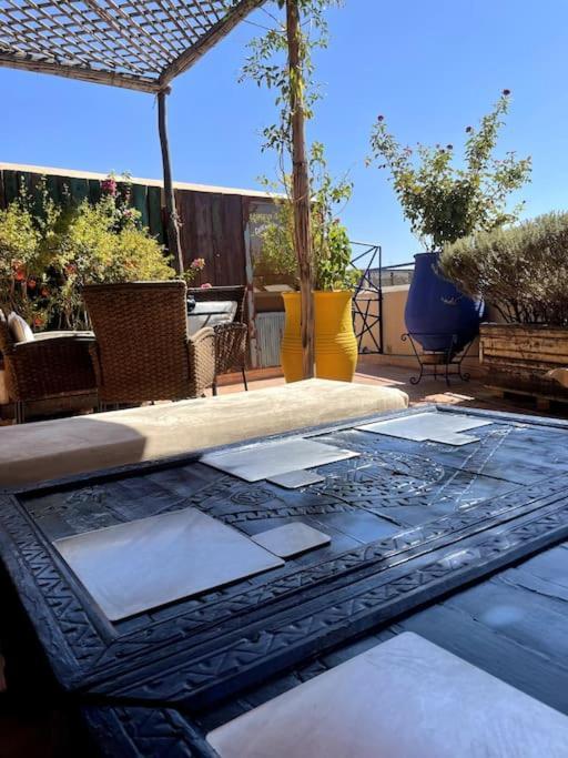 Exclusive And Stylish 4-Bedroom Riad With Plunge Pool Marrakesh Exterior photo