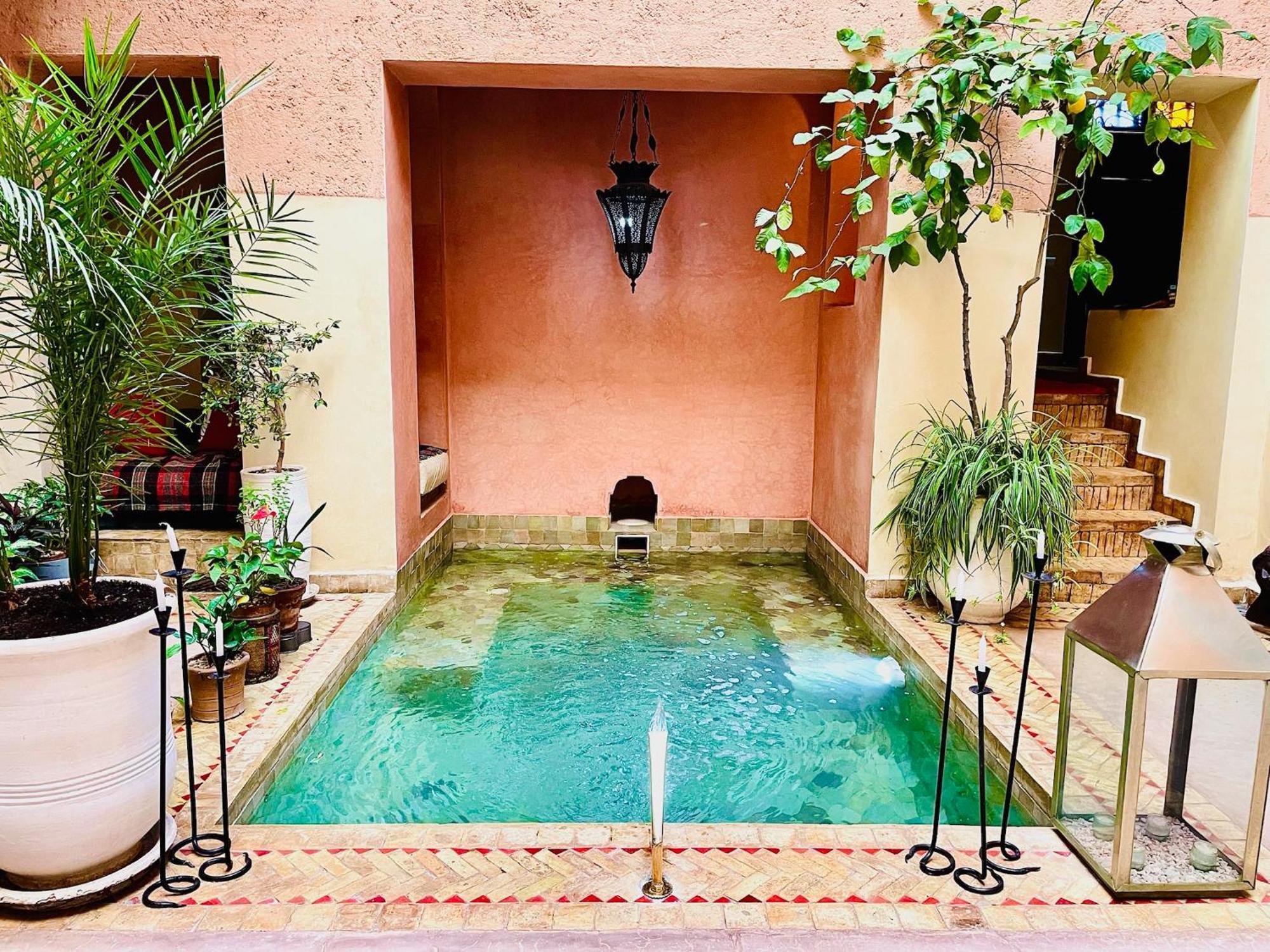 Exclusive And Stylish 4-Bedroom Riad With Plunge Pool Marrakesh Exterior photo