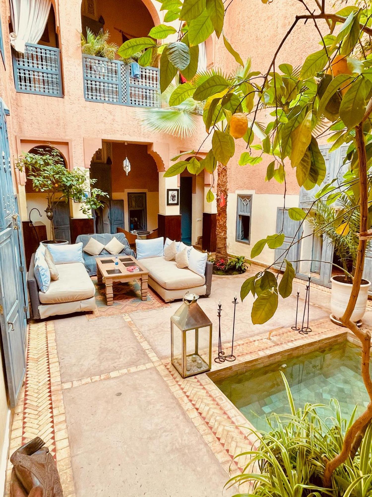 Exclusive And Stylish 4-Bedroom Riad With Plunge Pool Marrakesh Exterior photo