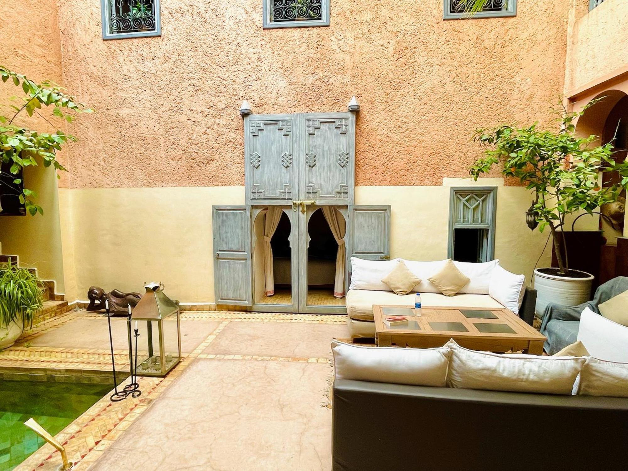 Exclusive And Stylish 4-Bedroom Riad With Plunge Pool Marrakesh Exterior photo