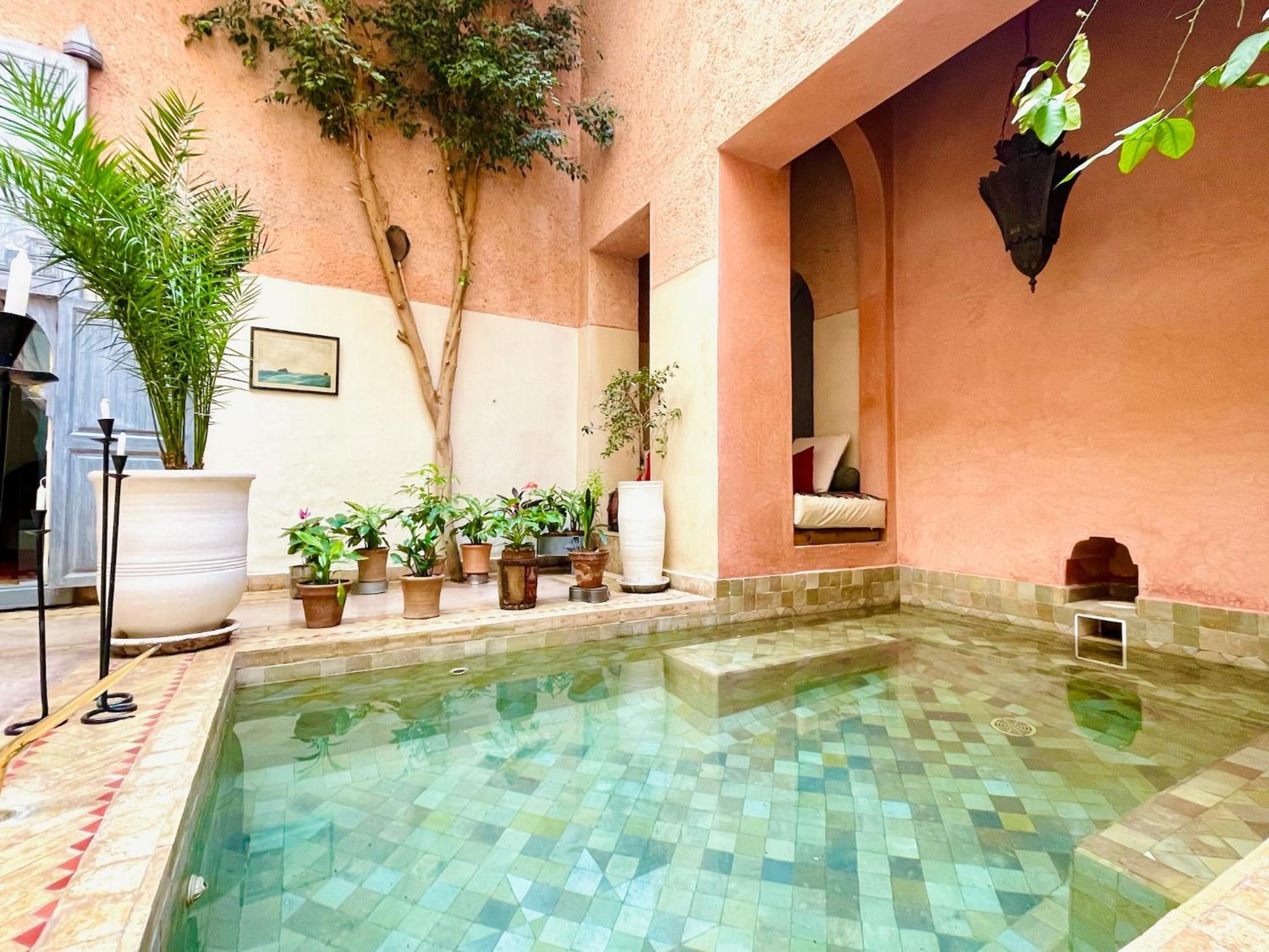 Exclusive And Stylish 4-Bedroom Riad With Plunge Pool Marrakesh Exterior photo