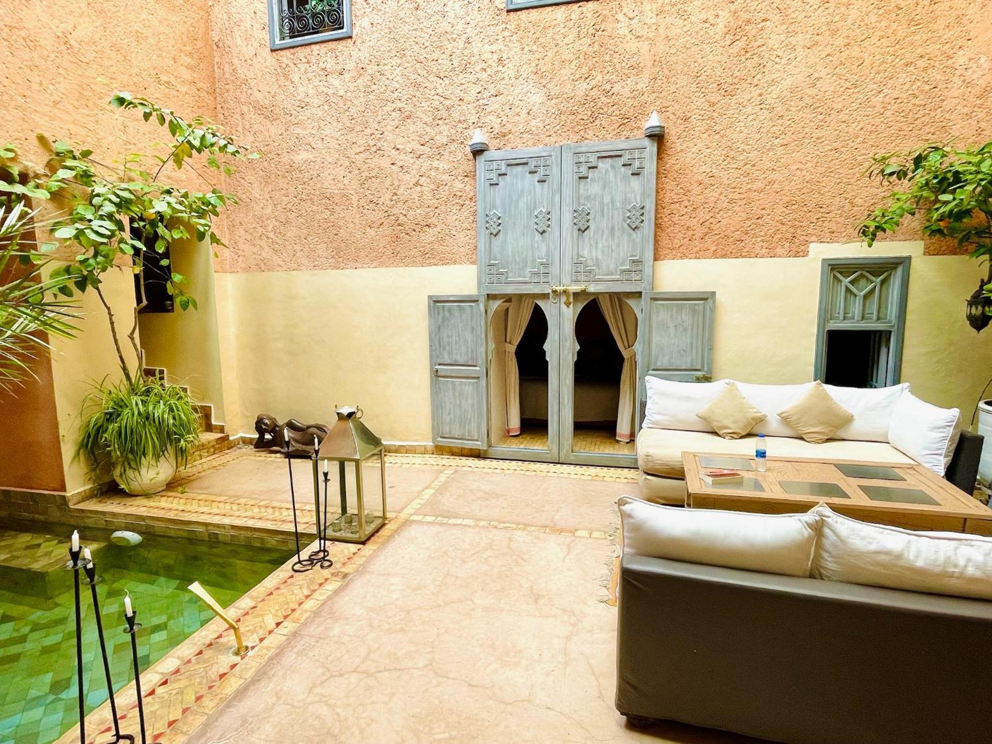 Exclusive And Stylish 4-Bedroom Riad With Plunge Pool Marrakesh Exterior photo