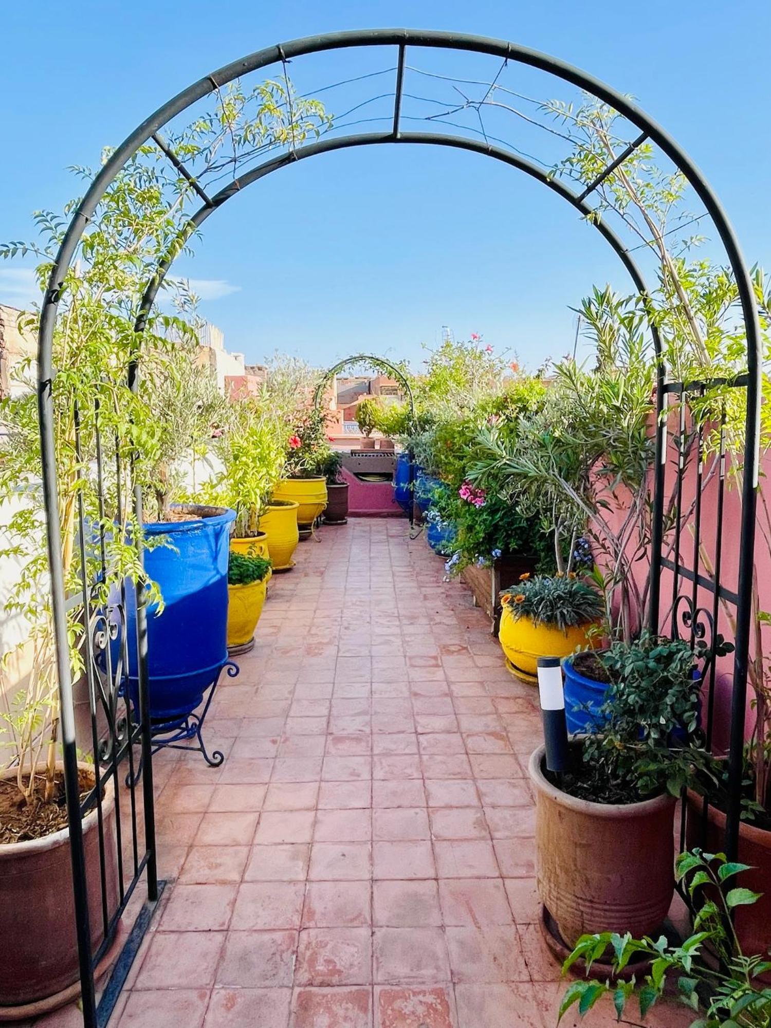 Exclusive And Stylish 4-Bedroom Riad With Plunge Pool Marrakesh Exterior photo