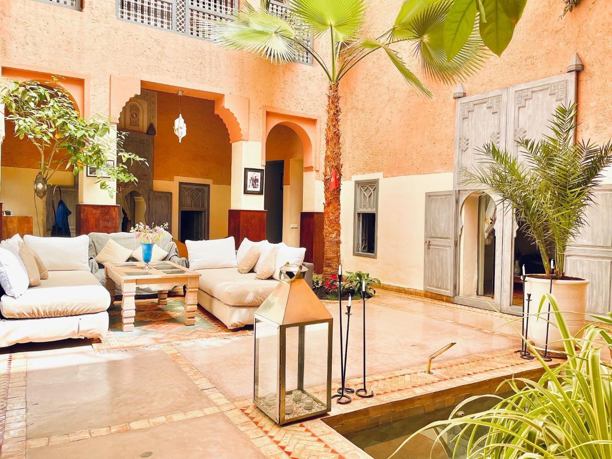 Exclusive And Stylish 4-Bedroom Riad With Plunge Pool Marrakesh Exterior photo